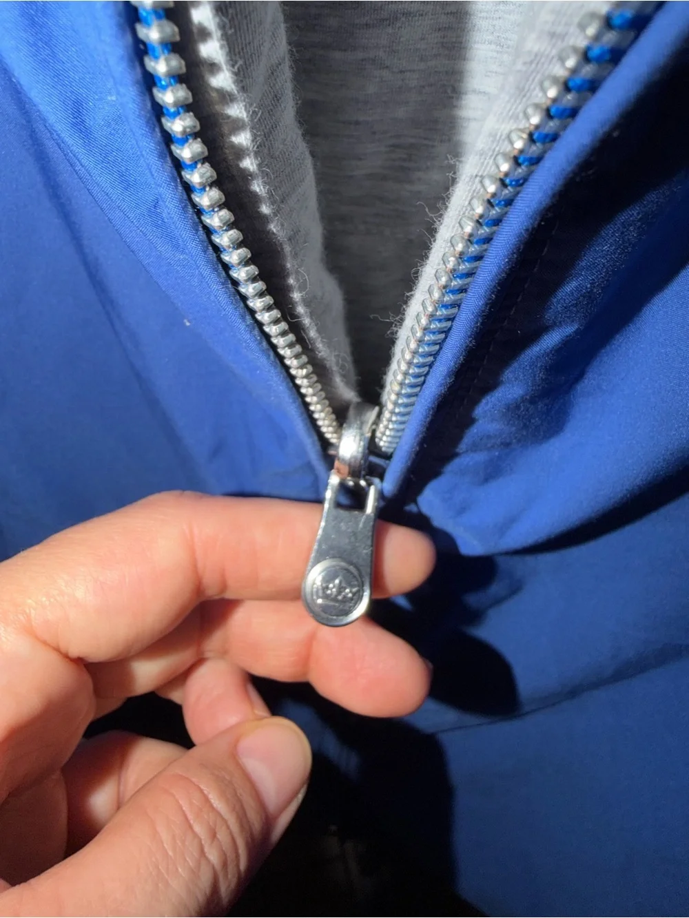 Peter Millar Blue Reversible Full Zip Vest Men’s M Golf Lightweight Pockets